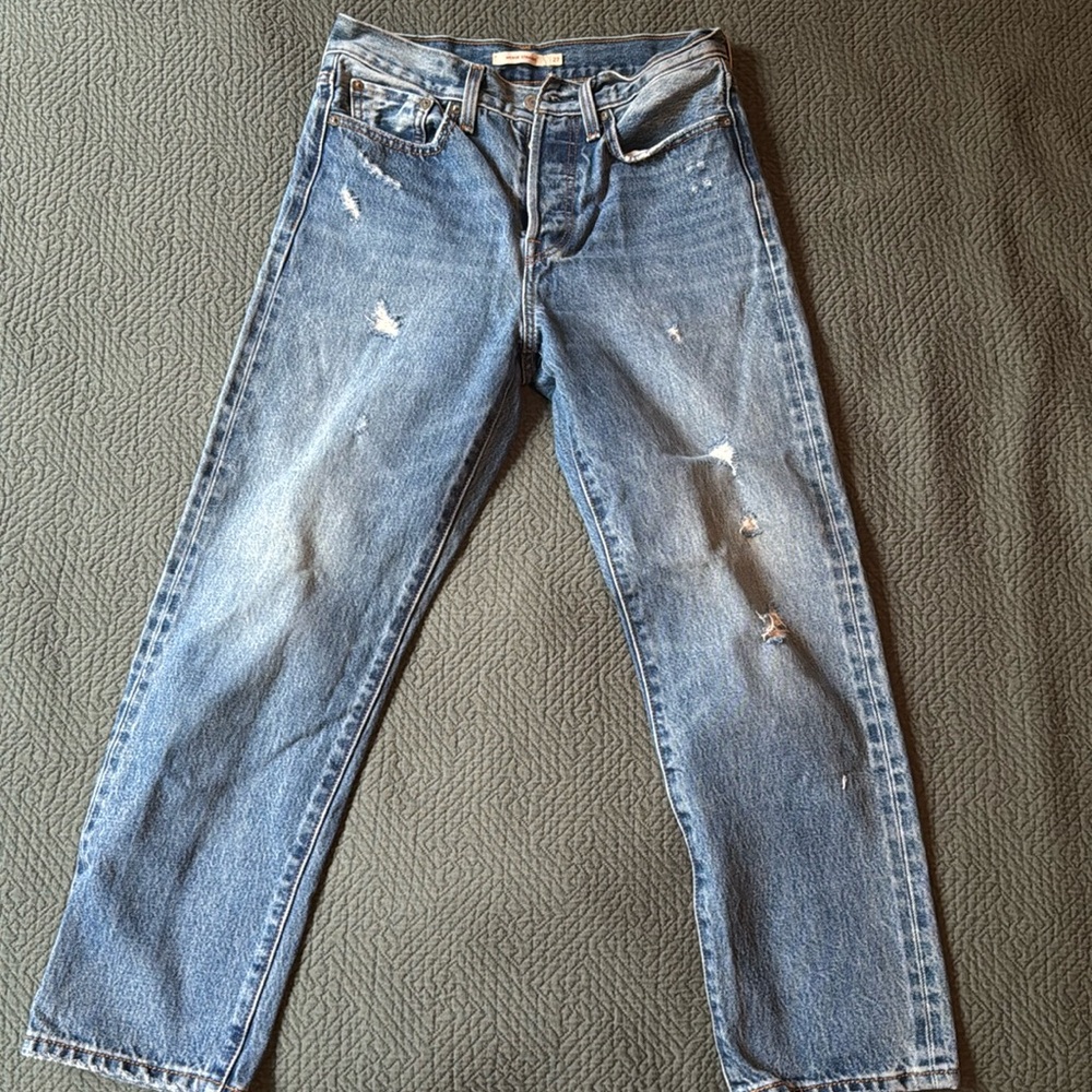 Levi’s Wedgie Straight Cropped Jean